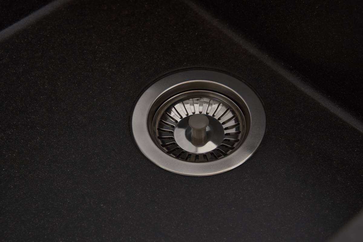 Respekta Einbauspüle Alineo 100 x 50 S schwarz Quarzolite B/H/T: ca. 100x21x50 cm