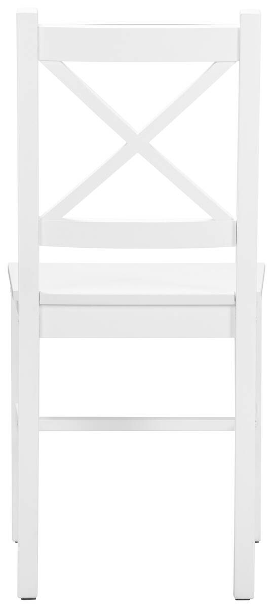 Stuhl Harry weiß Holz B/H/T: ca. 43x86x41 cm