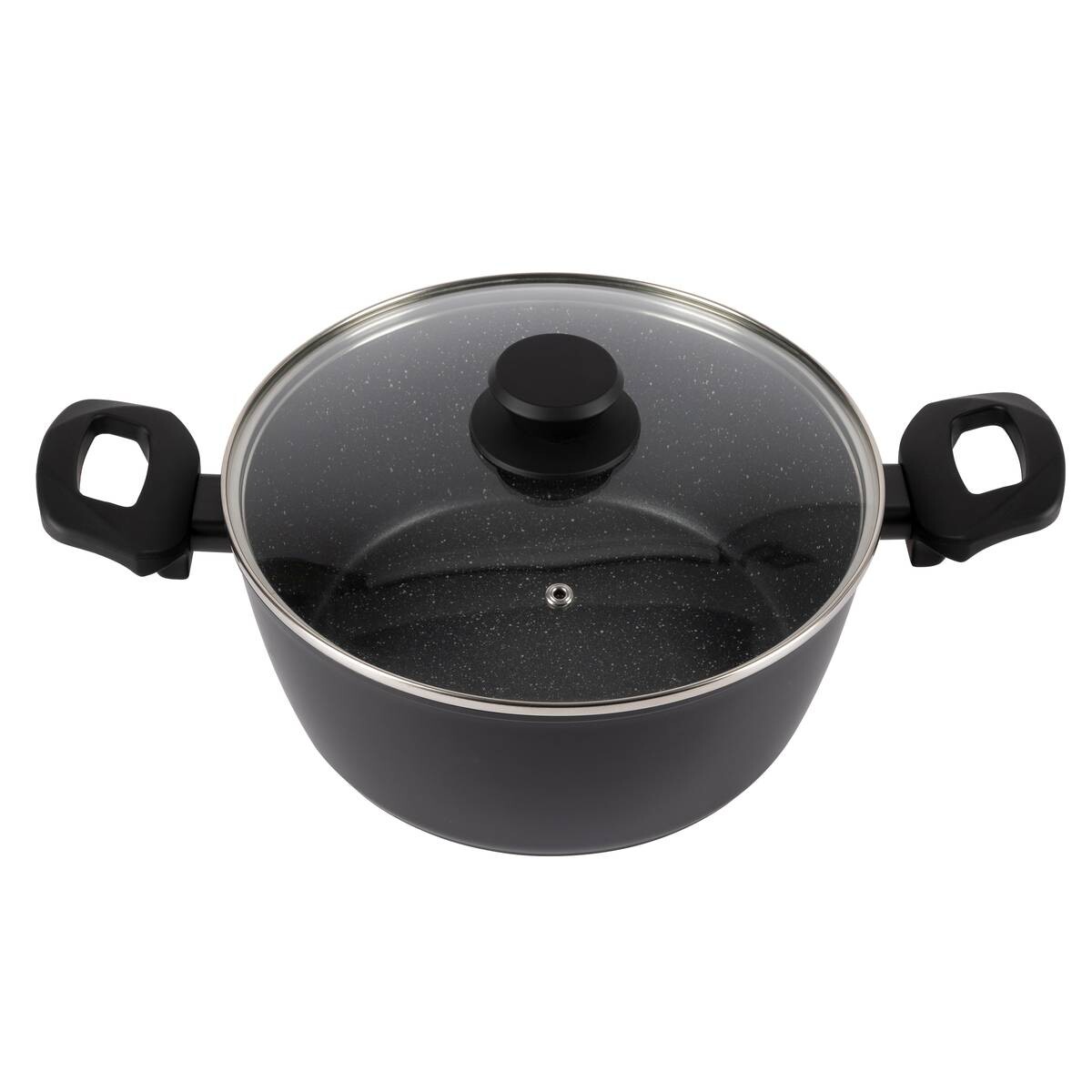 SAN IGNACIO Kochgeschirrset Tormes schwarz Aluminium 4 tlg.