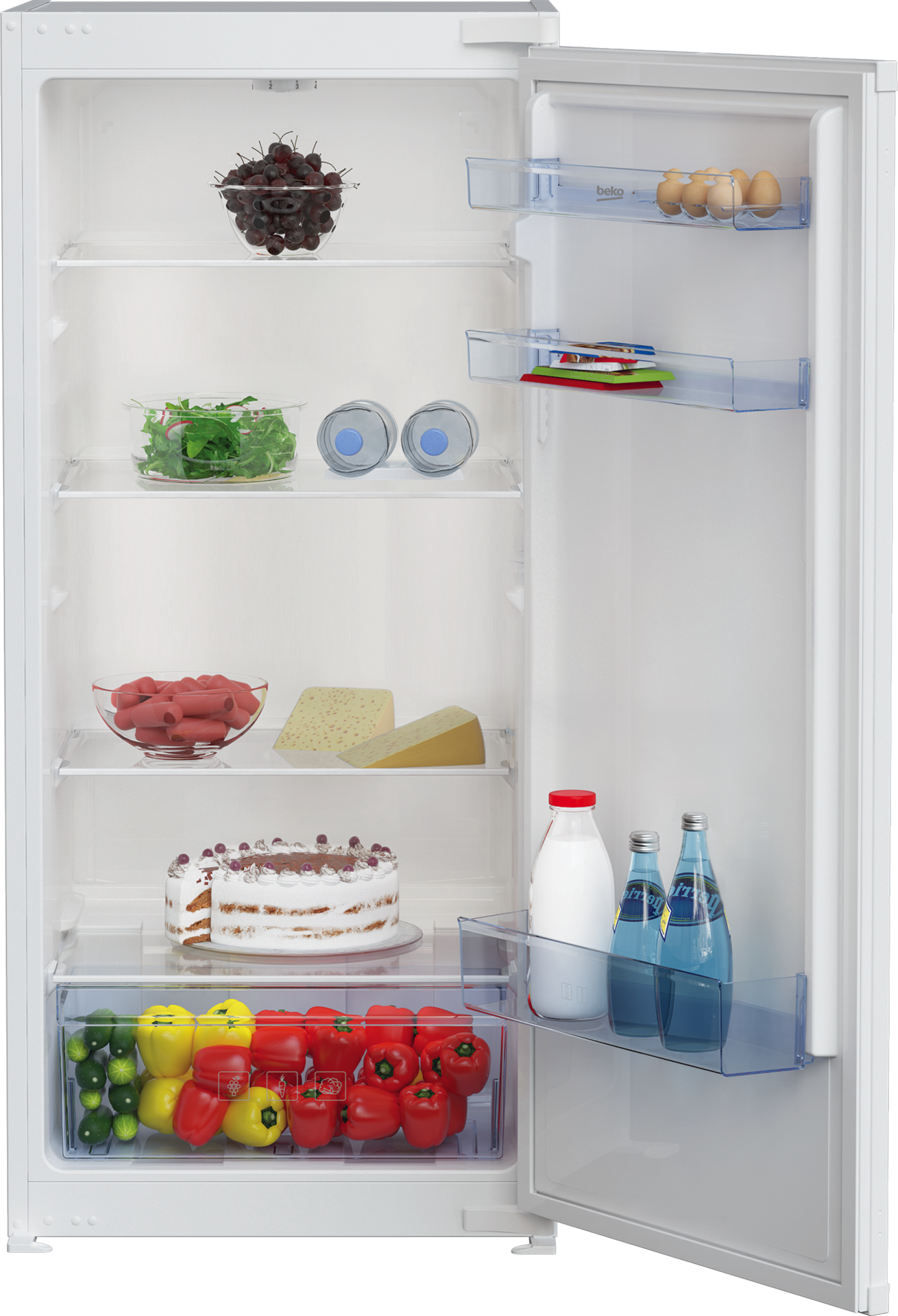 beko Einbaukühlschrank BLSA210M3SN weiß B/H/T: ca. 54x121,5x54,5 cm