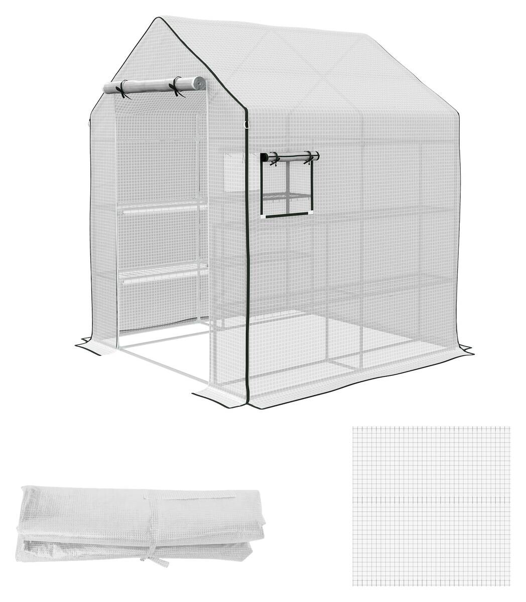 Outsunny Ersatzfolie B/H/L: ca. 143x190x140 cm