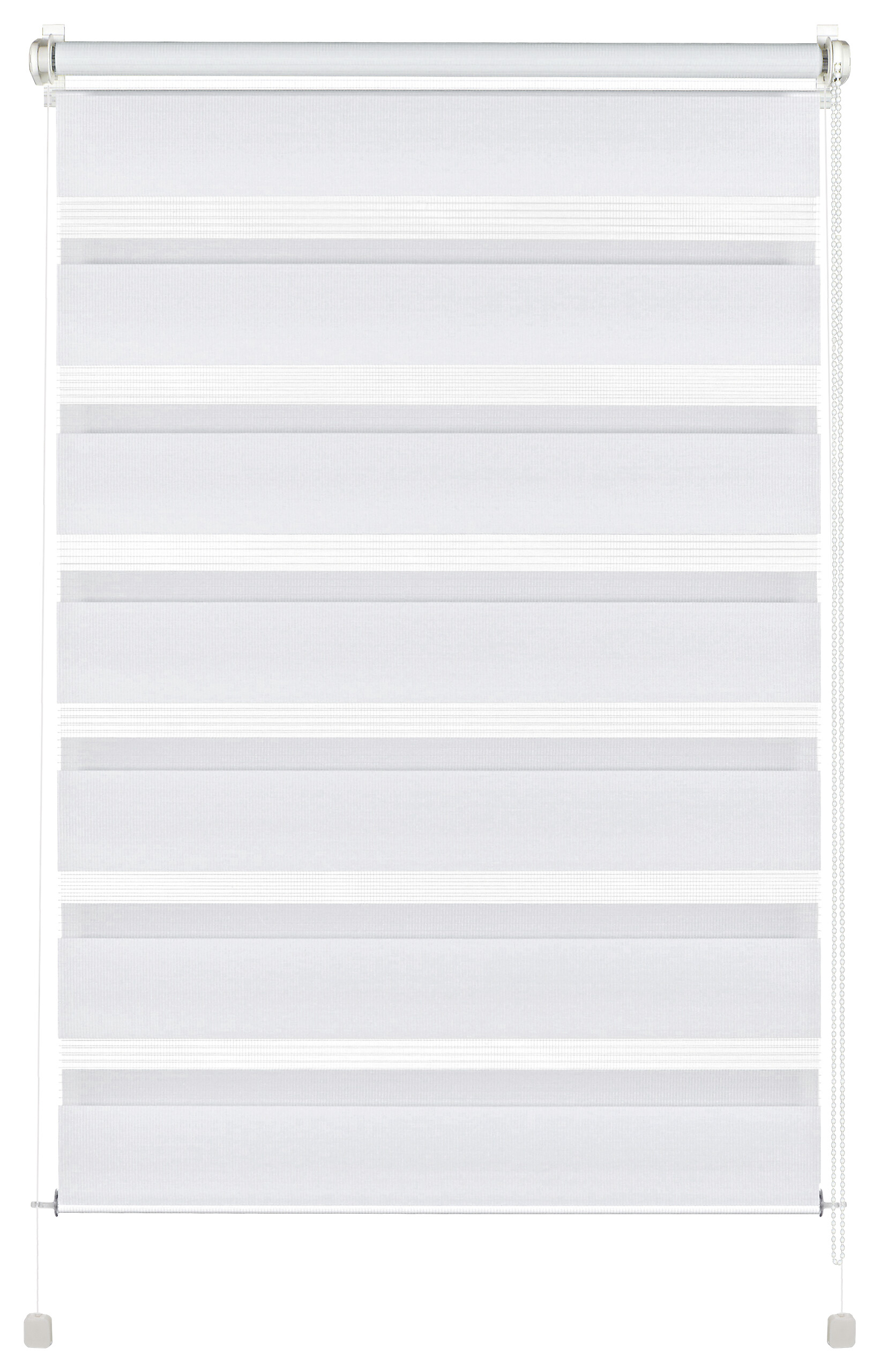 Boviva Doppelrollo weiß B/L: ca. 40x150 cm