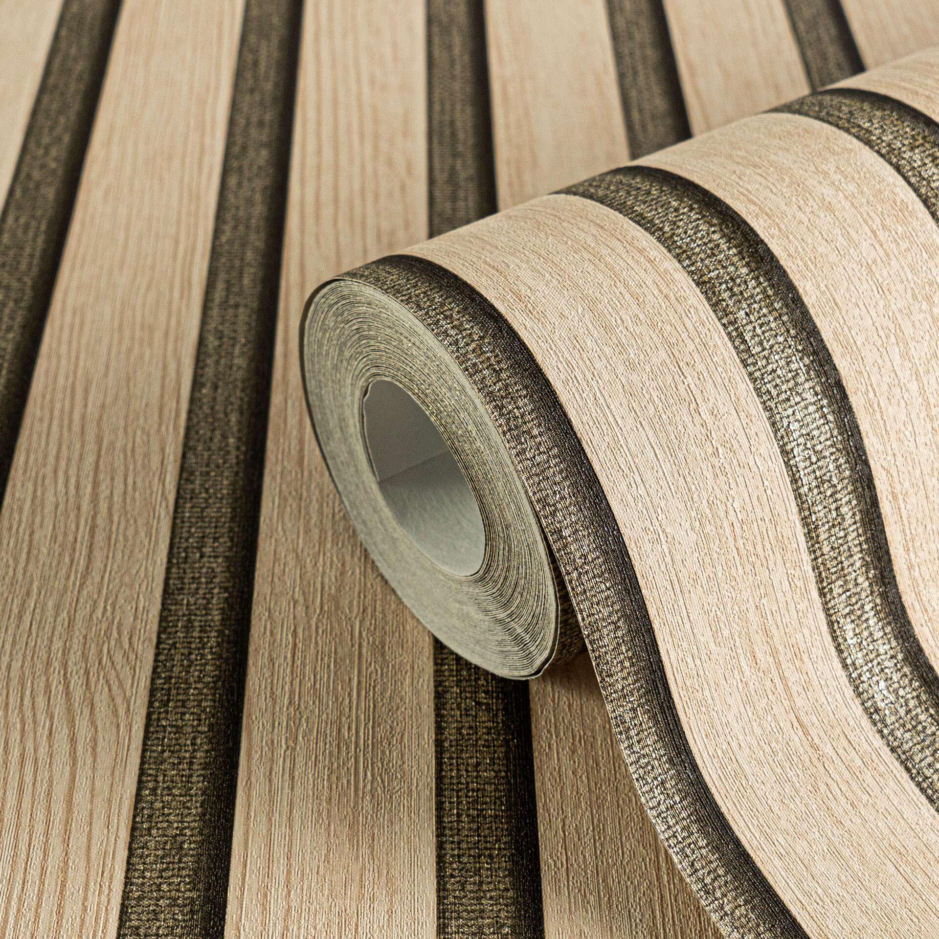 A.S.Creation Vliestapete braun B/H/D: ca. 53x1005x8,5 cm