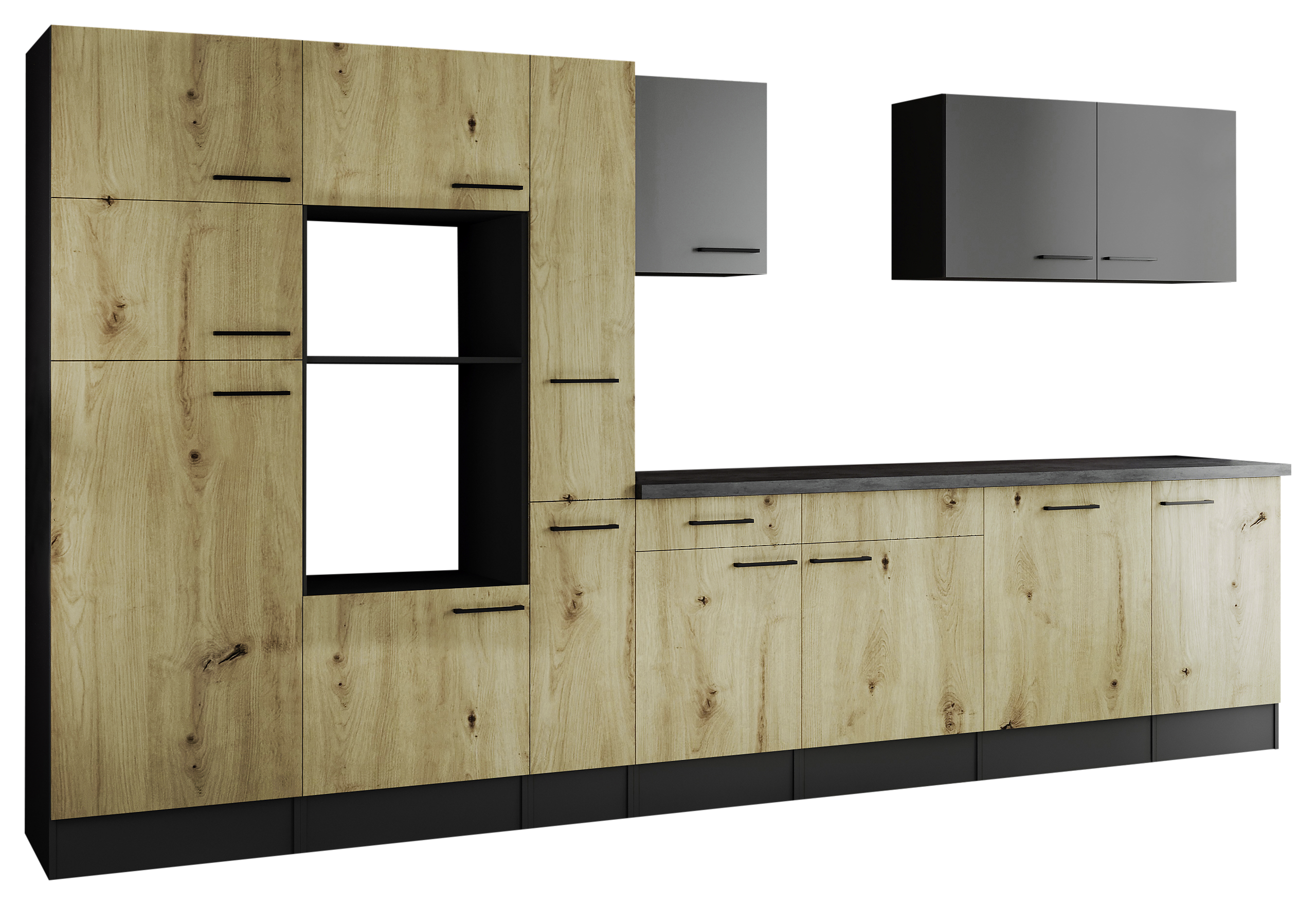 Küchenblock Oliver B/H/T: ca. 370x205x60 cm