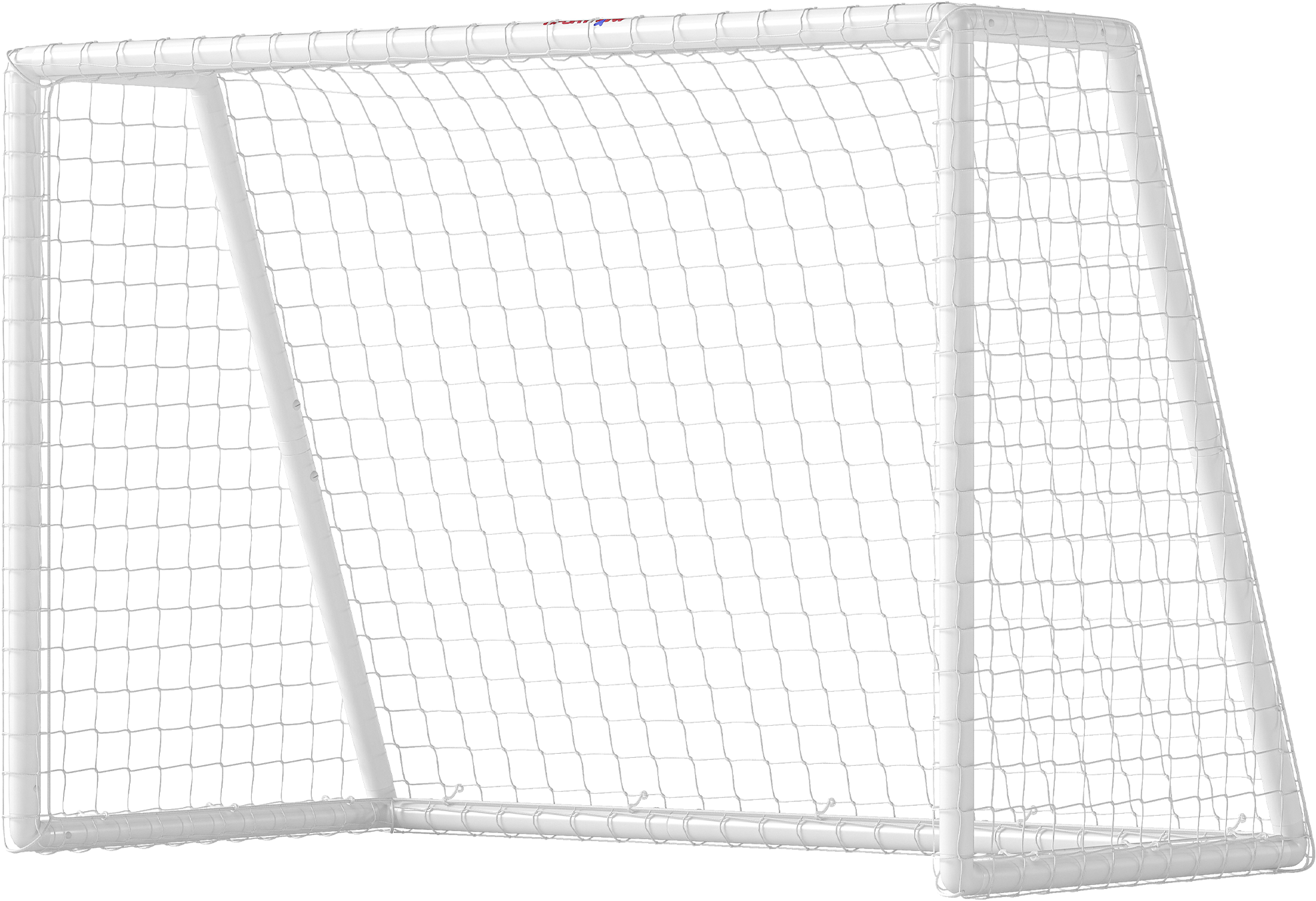 SPORTNOW Fußballtor weiß B/H/L: ca. 92x124x180 cm