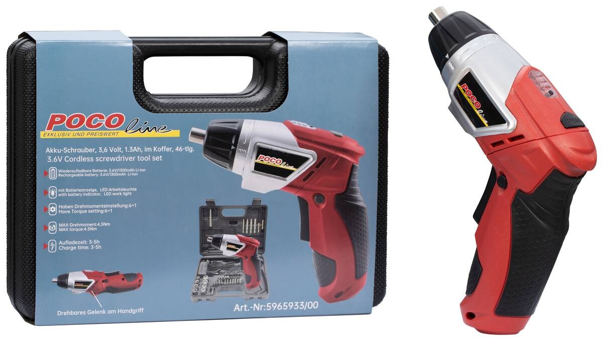 Akku-Schrauber S010 ca. 3,6 V