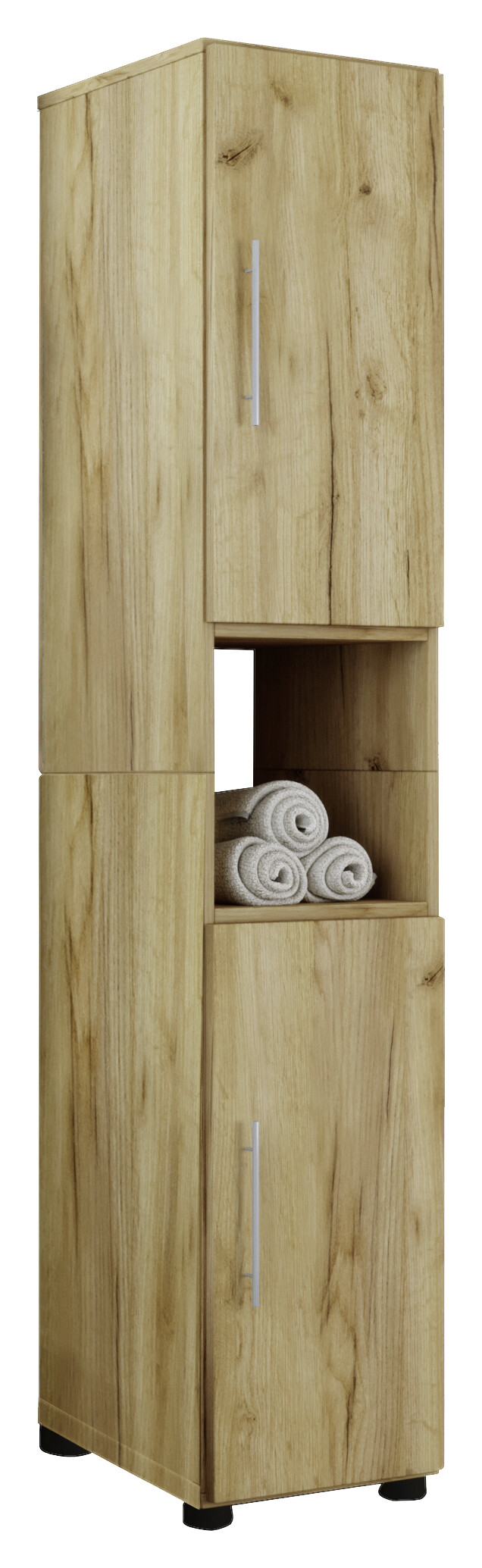 Hochschrank Flandu Eiche Honig Nachbildung B/H/T: ca. 31x160x32 cm