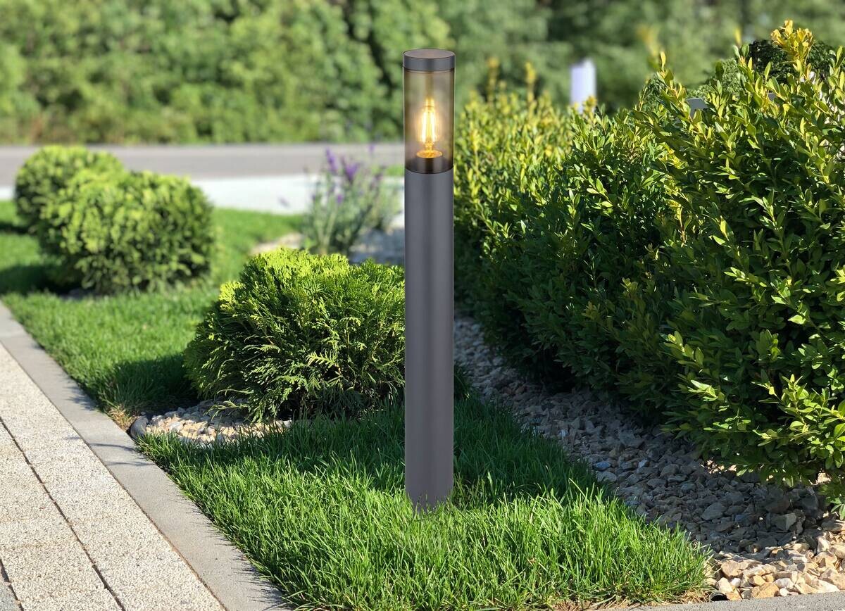 Außenleuchte Rauch anthrazit H/D: ca. 80x12,7 cm