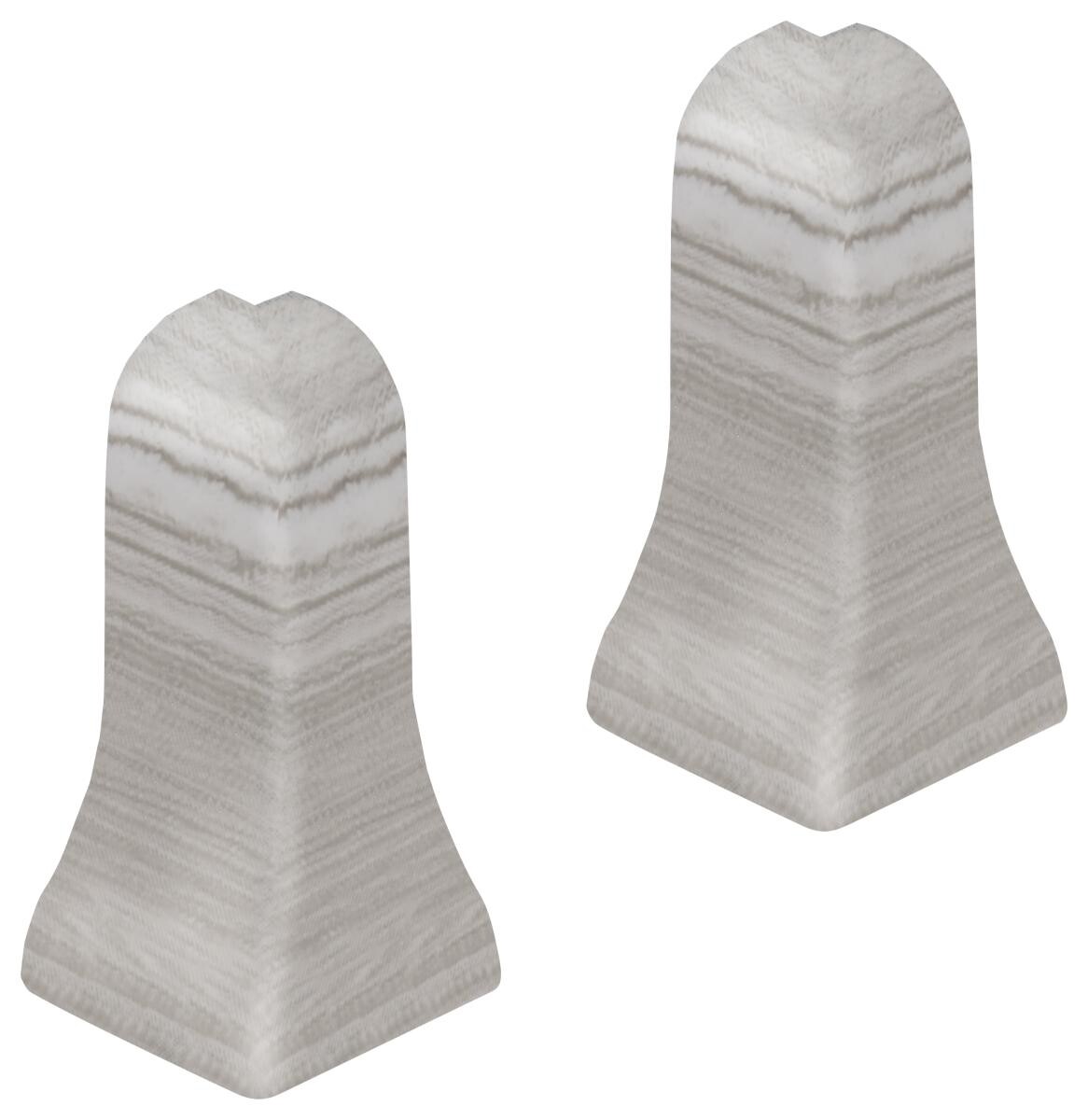 POCOline Außenecke weiß L/B/H: ca. 2,85x2,85x5,04 cm