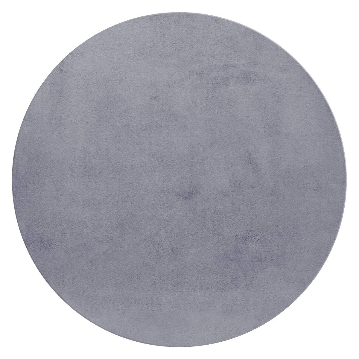 Ayyildiz Teppich POUFFY grau B/L: ca. 200x200 cm Ayyildiz Teppich POUFFY grau B/L: ca. 200x200 cm