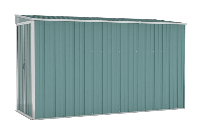 vidaXL Gartenhaus grün B/H/T: ca. 118x178x194 cm