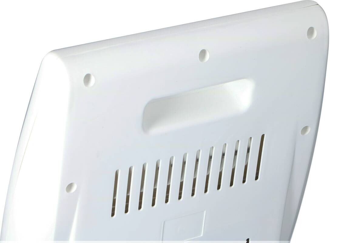 alpina Elektroheizgerät 871125218241 LQ002 weiß B/H/T: ca. 28x48x13 cm ca. 800 W