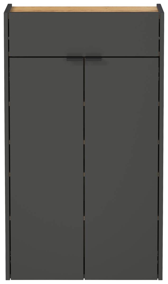 Mehrzweckschrank 1397-549 Graphit Optik Eiche Navarra Nachbildung B/H/T: ca. 56x97x22 cm