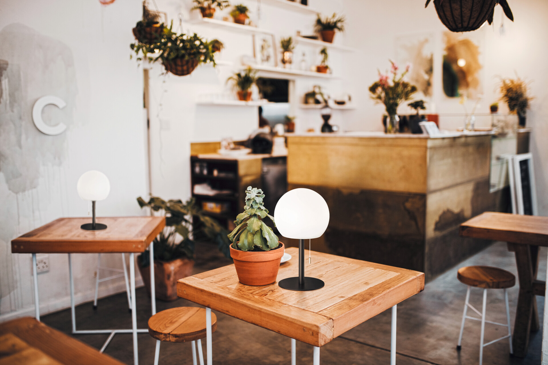 LED-Außenleuchte 850187 Trivento schwarz weiß H/D: ca. 31x18 cm