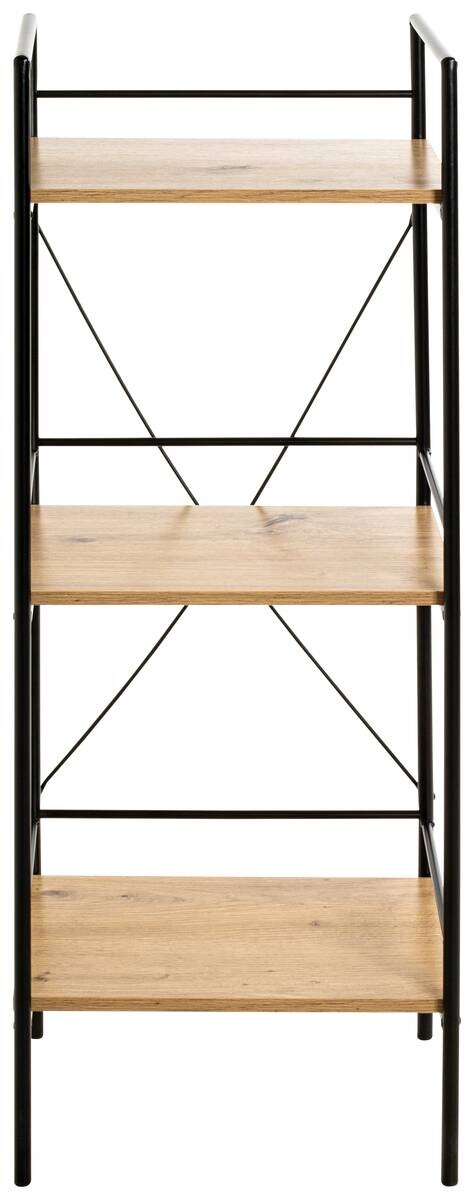 Regal Eiche Nachbildung schwarz B/H/T: ca. 34x96x27 cm