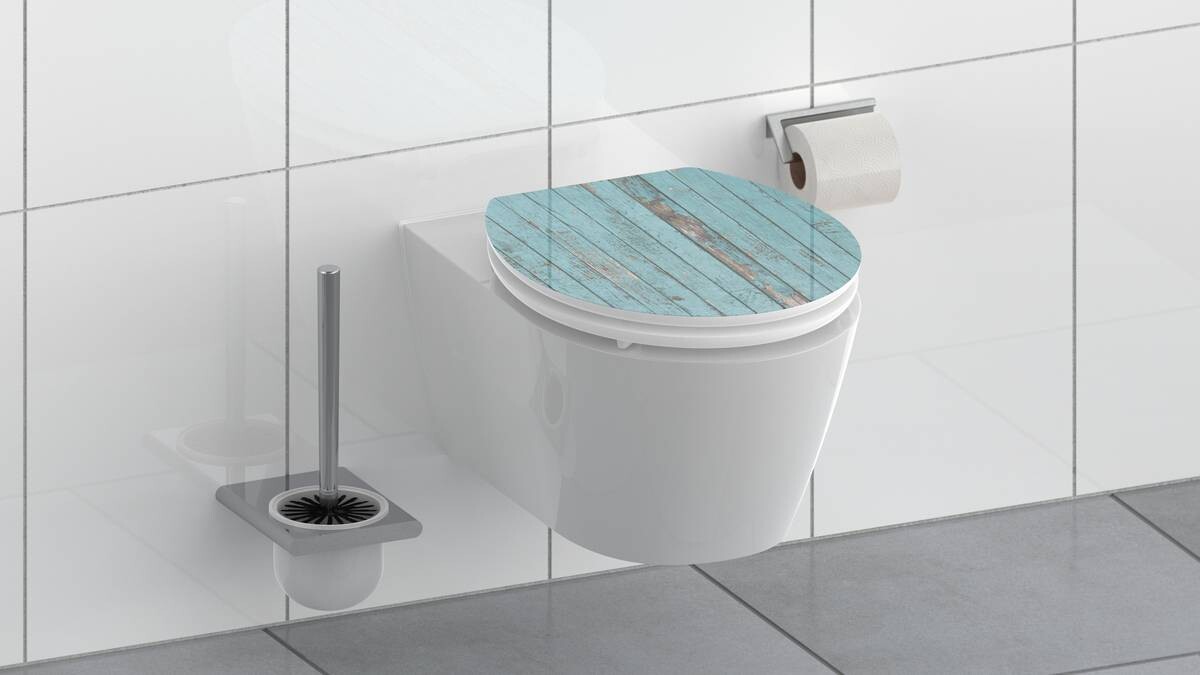Eisl WC-Sitz Blue Wood MDF