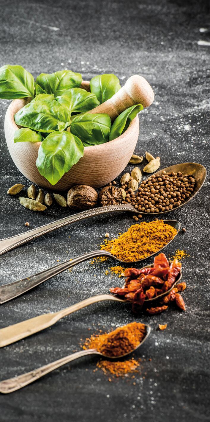 Bönninghoff Keilrahmenbild Gewürze B/L: ca. 20x40 cm