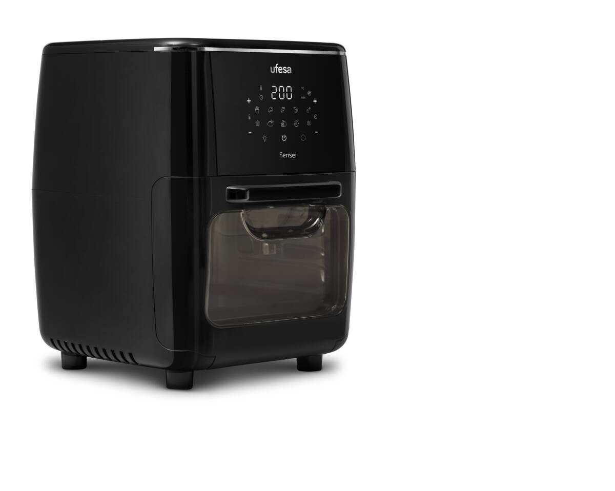 Heißluftfritteuse Sensei 38545 schwarz Kunststoff B/H/L: ca. 37x38x45 cm ca. 12 l