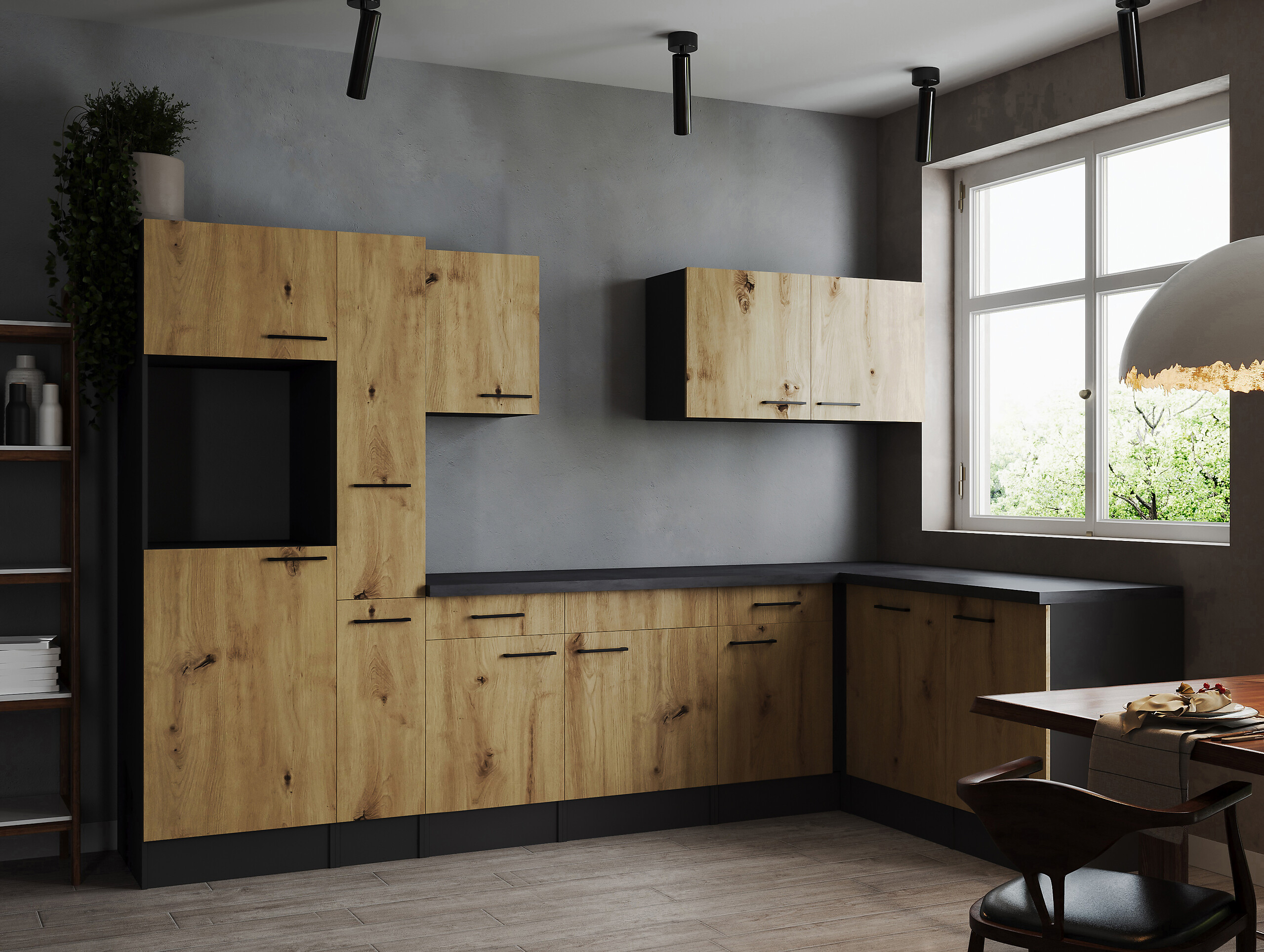 Winkelküche Oliver B/H/T: ca. 310x205x172 cm