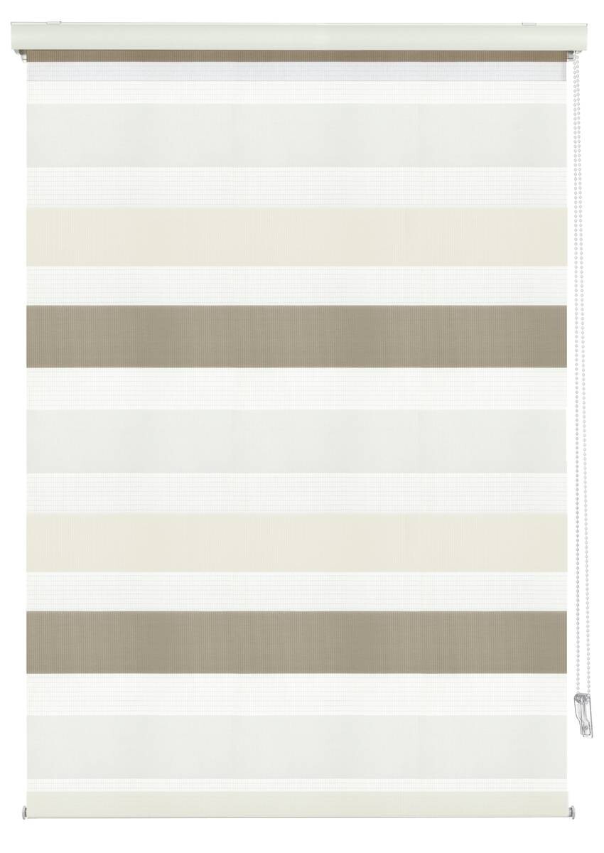 Boviva Doppelrollo mit Blende weiß B/L: ca. 100x160 cm