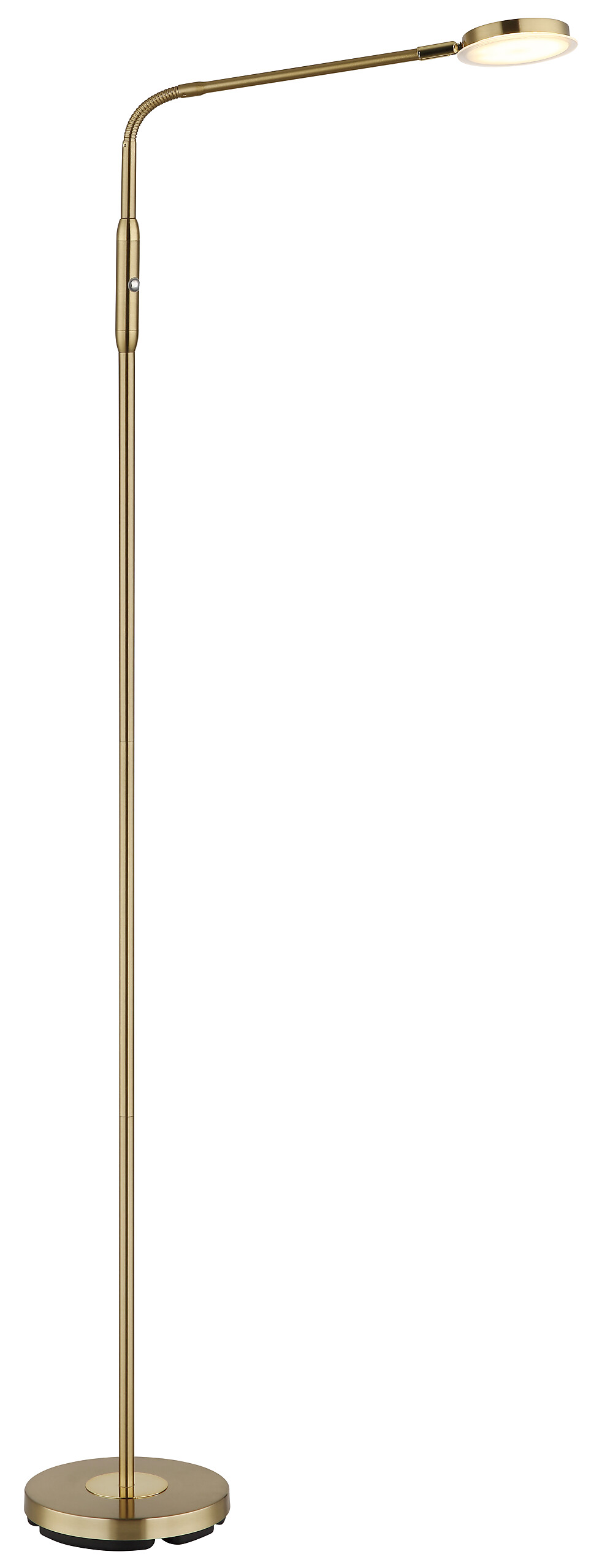 GLOBO Stehleuchte messing Metall B/H/L: ca. 20x173x52 cm 1 Brennstellen