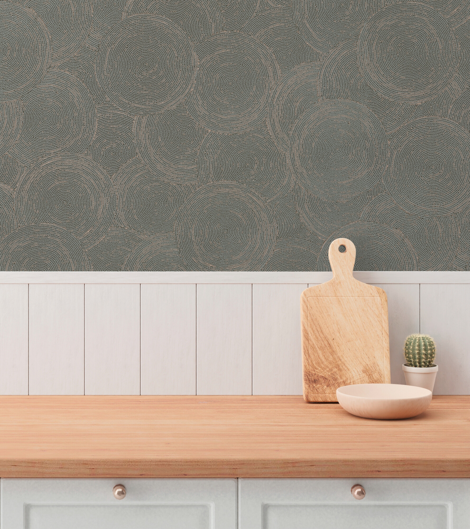 A.S.Creation Vliestapete grau braun B/H/D: ca. 53x1005x8,8 cm