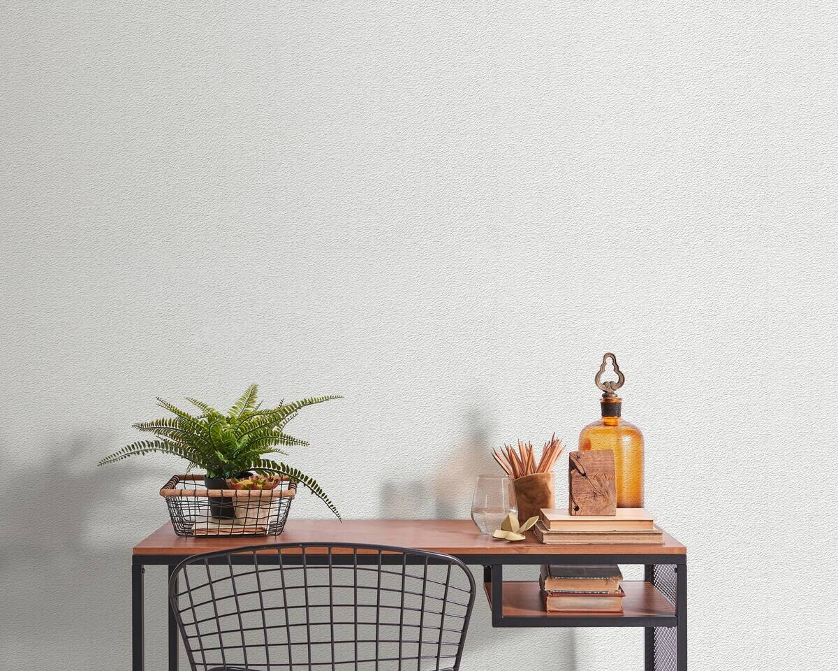 Vliestapete Struktur weiß B/L: ca. 53x2000 cm