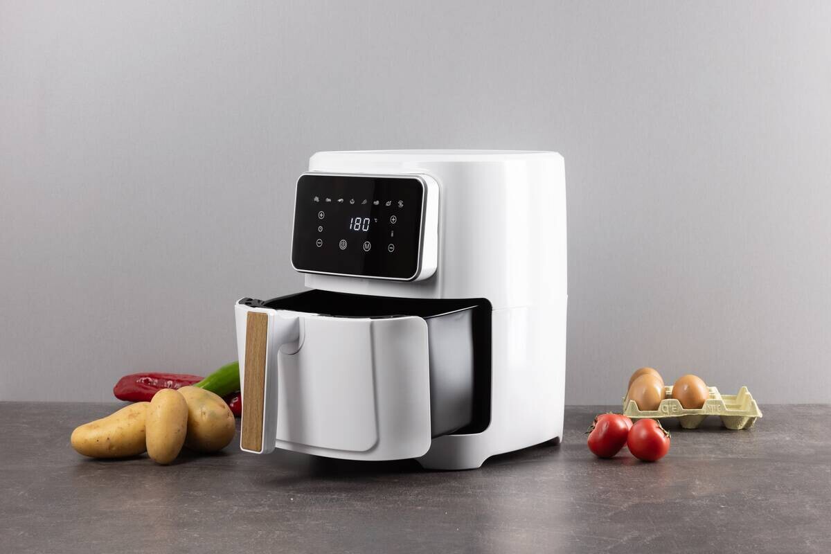 BERGNER Heißluftfritteuse BG-51186-WH