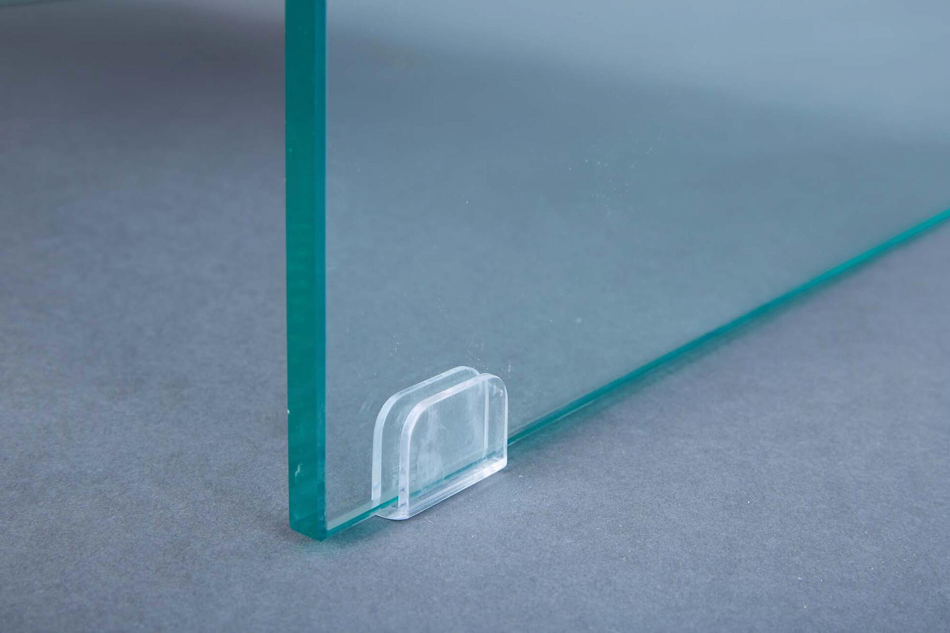 Inter Link Couchtisch Benina Eiche Wild Holzwerkstoff Glas B/H/T: ca. 110x60x45,5 cm