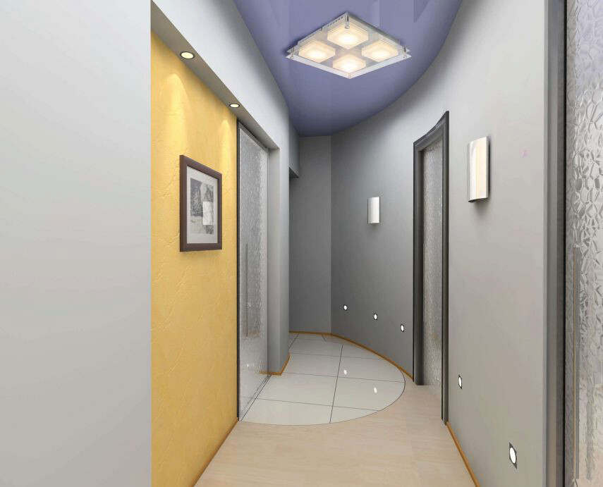 Näve Leuchten LED Wandleuchte NV1205342 Chrom Kunststoff B/H/T: ca. 24x5x24 cm 4 Brennstellen