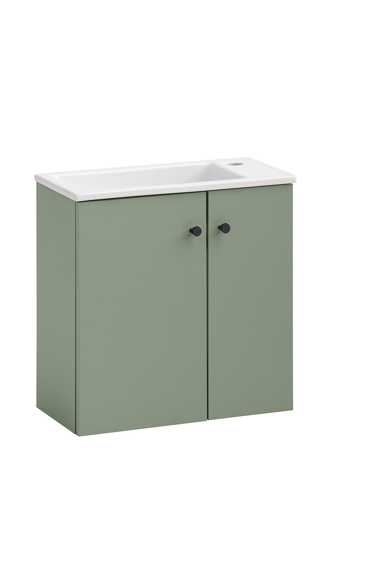 Waschbeckenunterschrank Ebba Pistazie B/H/T: ca. 50x51,4x25 cm Waschbeckenunterschrank Ebba Pistazie B/H/T: ca. 50x51,4x25 cm