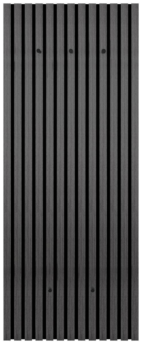 Garderobenpaneel Grace Eiche dunkel Nachbildung B/H/T: ca. 50x125x7 cm