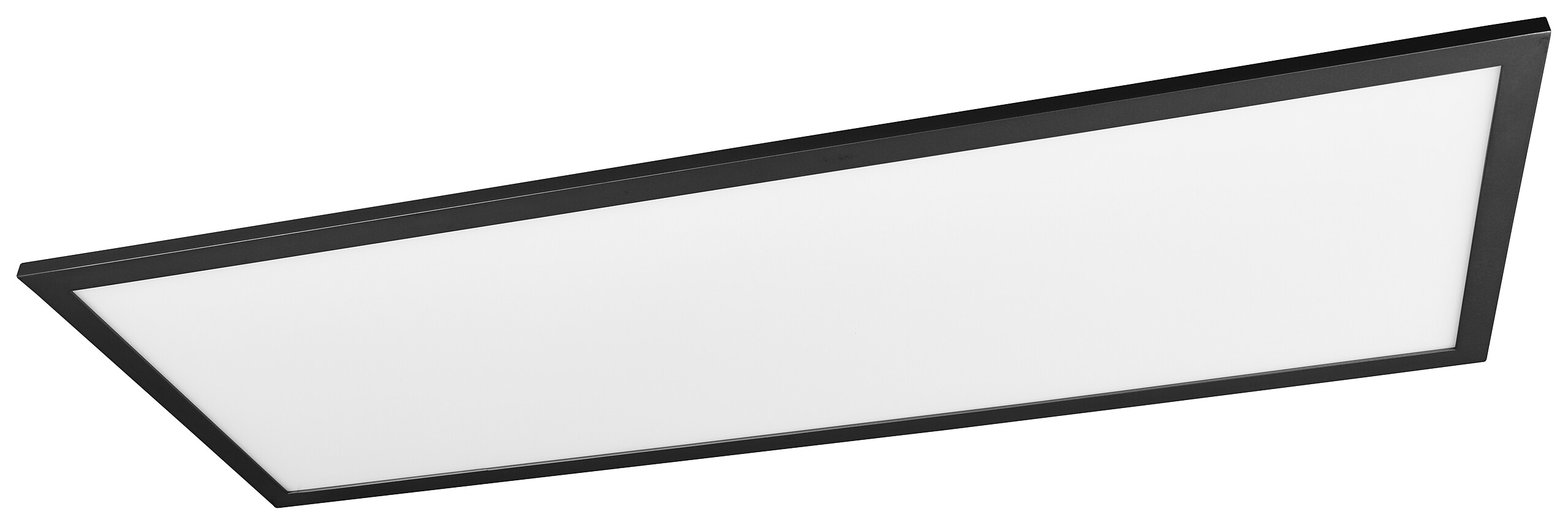 Reality Deckenleuchte Alpha schwarz Metall B/H/T: ca. 80x5x30 cm