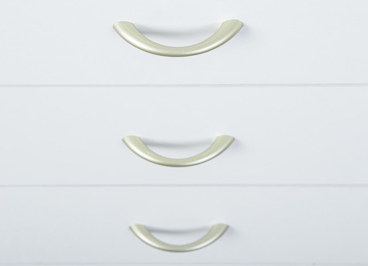 Rollcontainer Pronti weiß B/H/T: ca. 40x65x36 cm