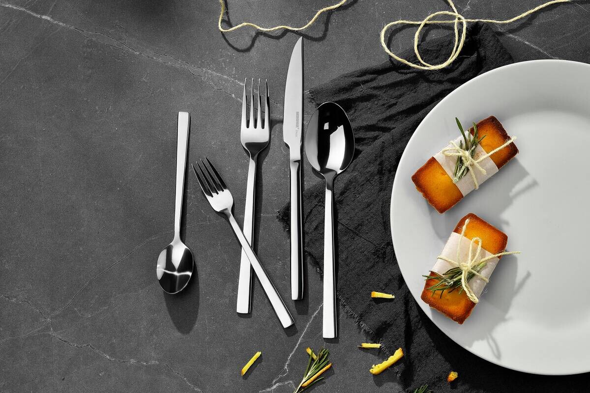 BERGNER Besteckset SOFIA silber Edelstahl 60 tlg.