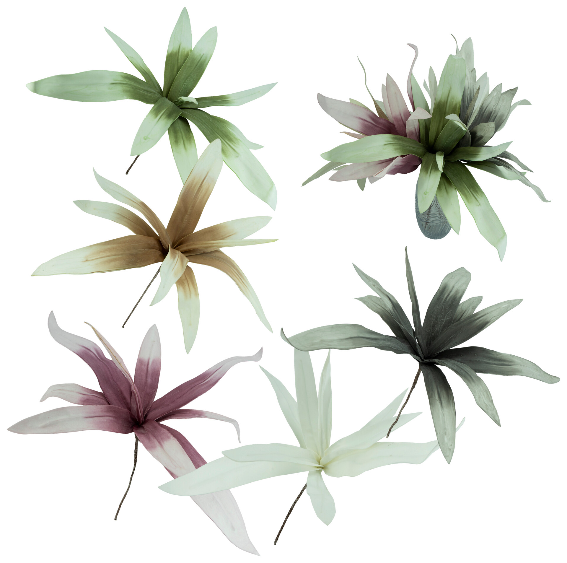 Deko-Pflanze sortiert Schaumstoff H: ca. 85 cm