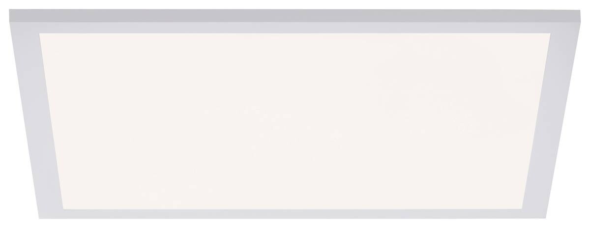 Just Light LED-Deckenpanel FLAT 14531-16 weiß Kunststoff Metall B/H/T: ca. 45x5,6x45 cm 1 Brennstellen