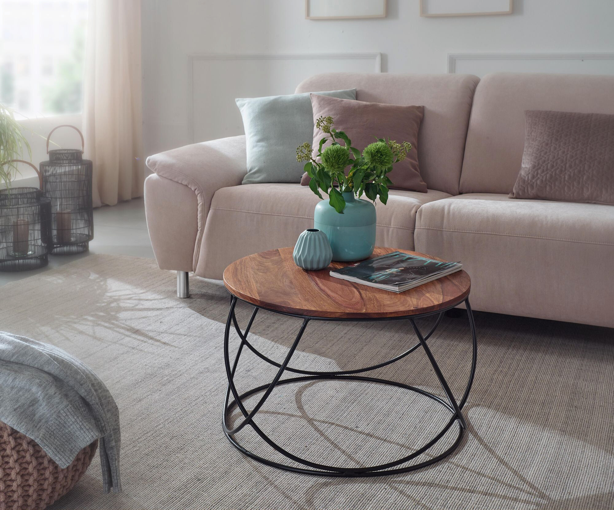 Wohnling Couchtisch braun B/H/T: ca. 0x40x0 cm