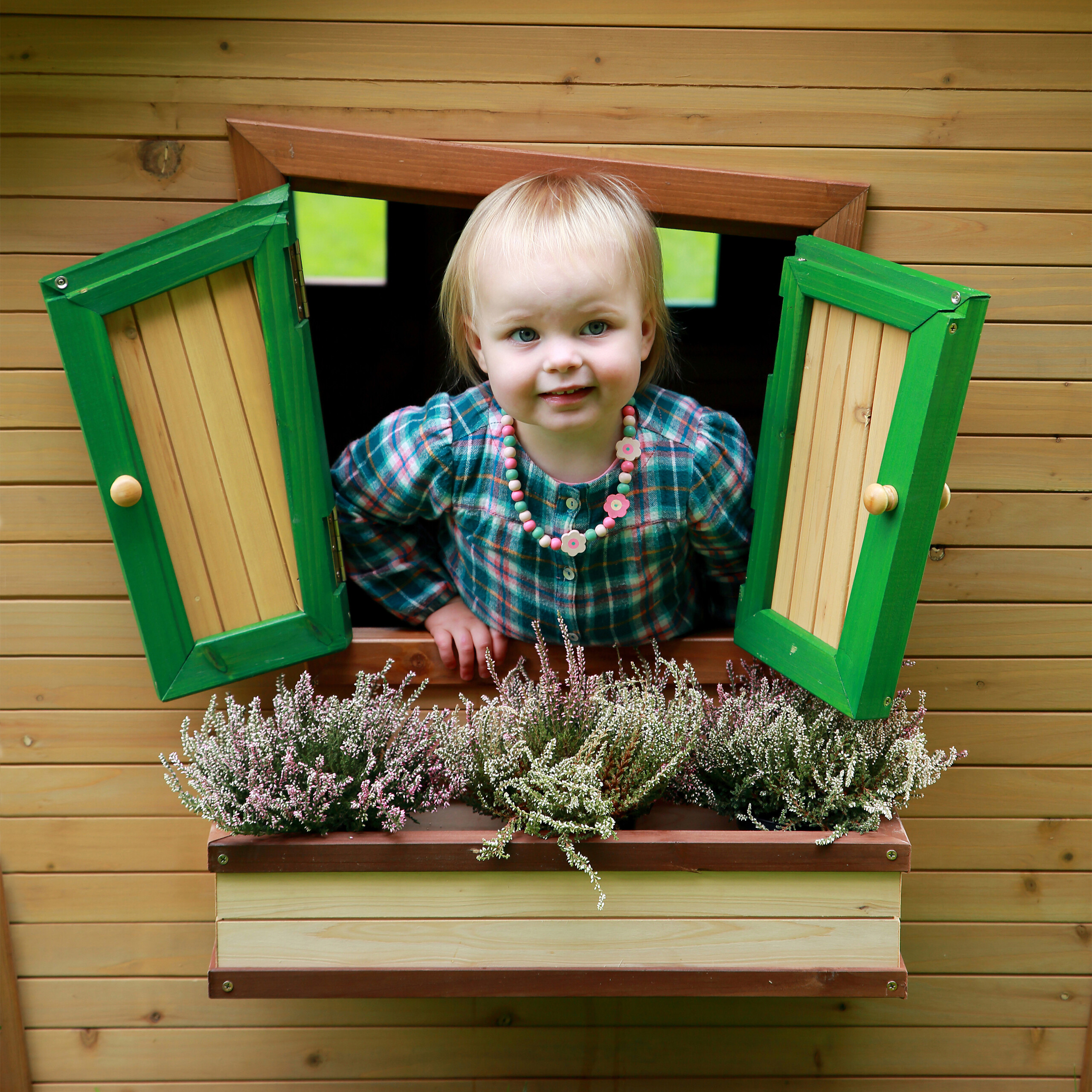 AXI Spielhaus Alice braun B/H/L: ca. 144x146x157 cm