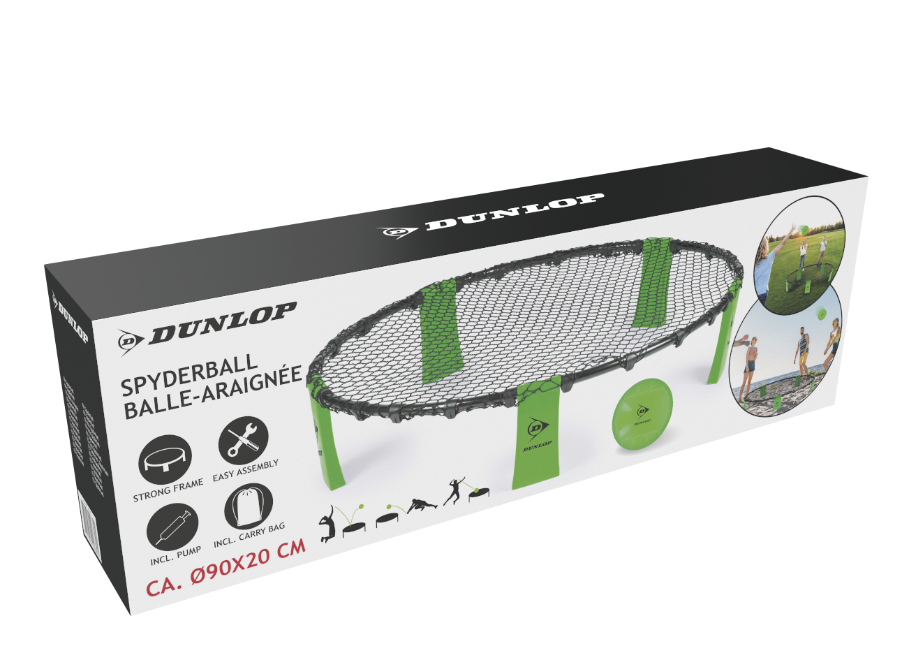 Dunlop Spyderball Set grün B/H/L: ca. 90x20x90 cm