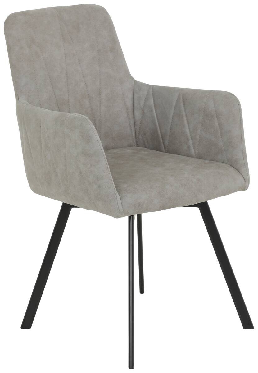 Essgruppe Gesa II grau Eiche Holzwerkstoff B/H/T: ca. 180x76x90 cm