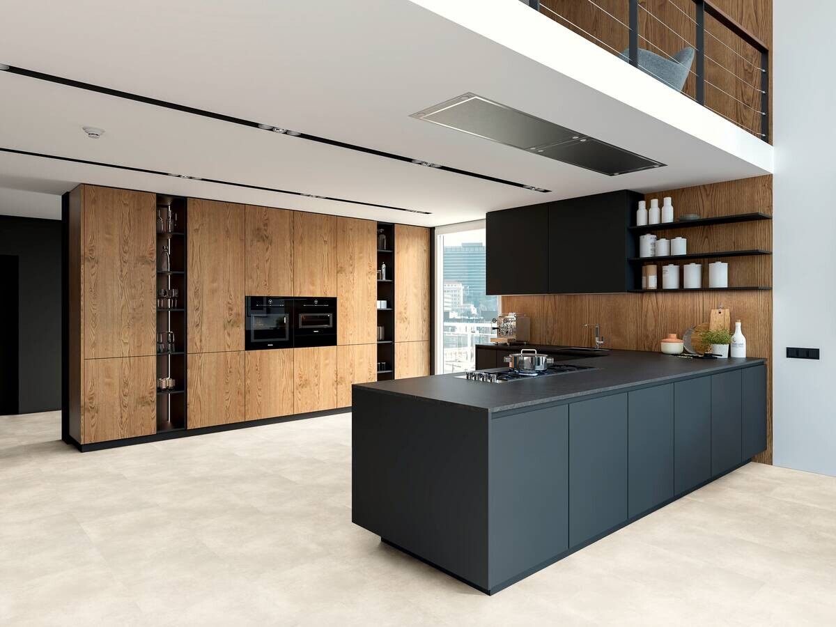 Click-Vinylboden Beton hell ca. 2,45 m² im Paket B/L: ca. 45x90,7 cm pro Paket