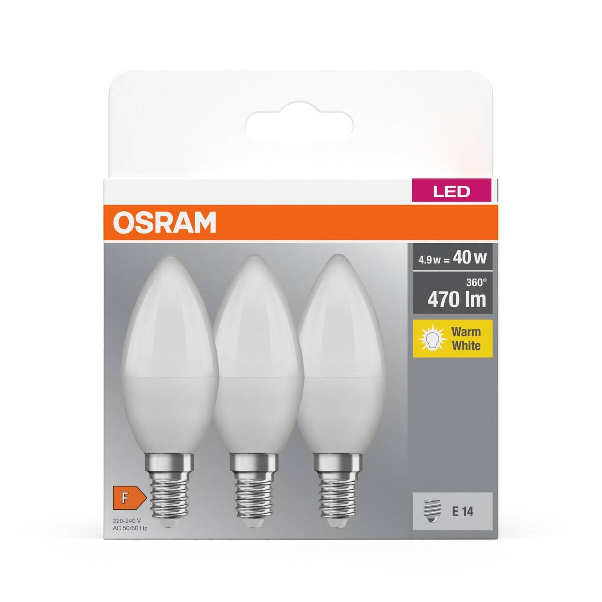 OSRAM Leuchtmittel E14
