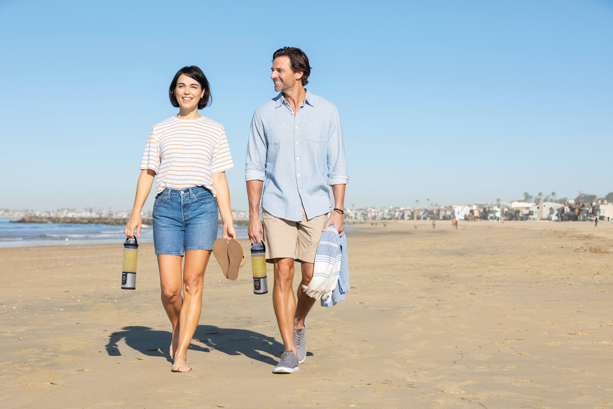 Ninja Standmixer schwarz Kunststoff Edelstahl B/H/L: ca. 9x27x8,5 cm