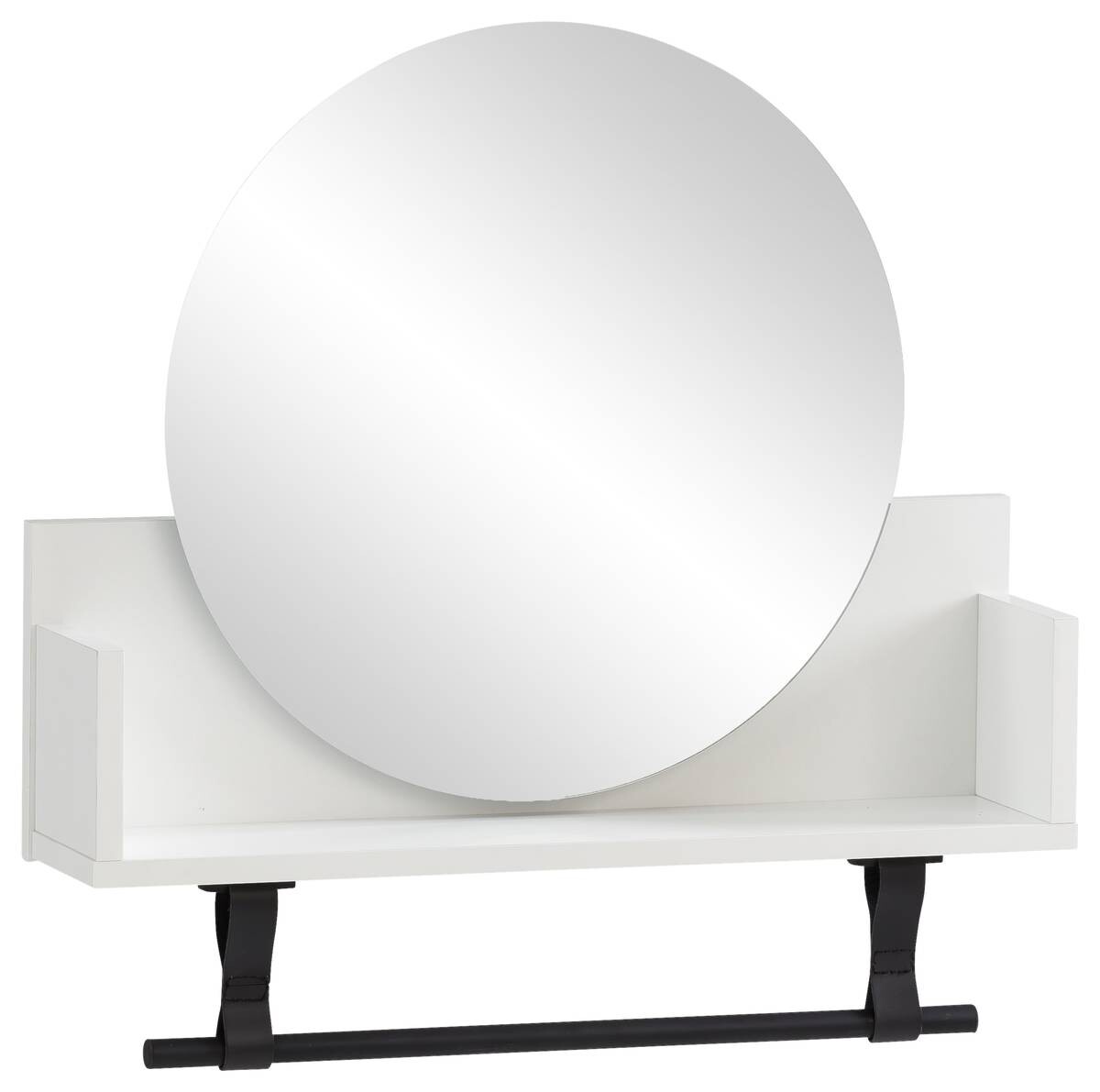 Regal Ella weiß matt B/H/T: ca. 59,8x59x13,5 cm