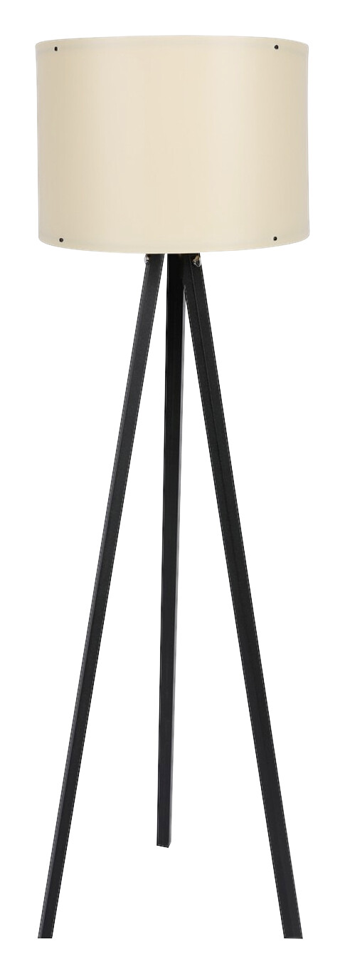 Opviq Stehleuchte creme schwarz MDF Polypropylen B/H/T/L/D: ca. 38x145x38x38x38 cm E27 1 Brennstellen Opviq Stehleuchte creme schwarz MDF Polypropylen B/H/T/L/D: ca. 38x145x38x38x38 cm E27 1 Brennstellen