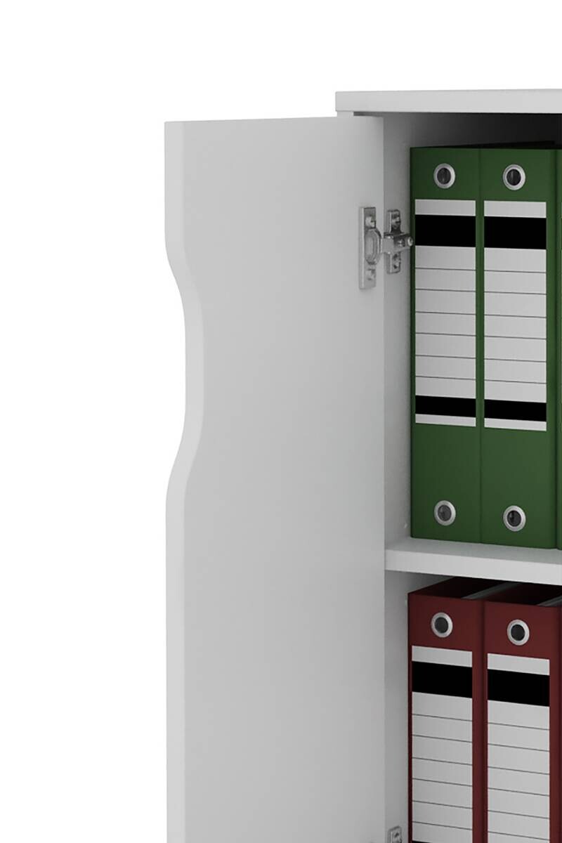 Aktenschrank BELFAST weiß B/H/T: ca. 60x76,5x37 cm