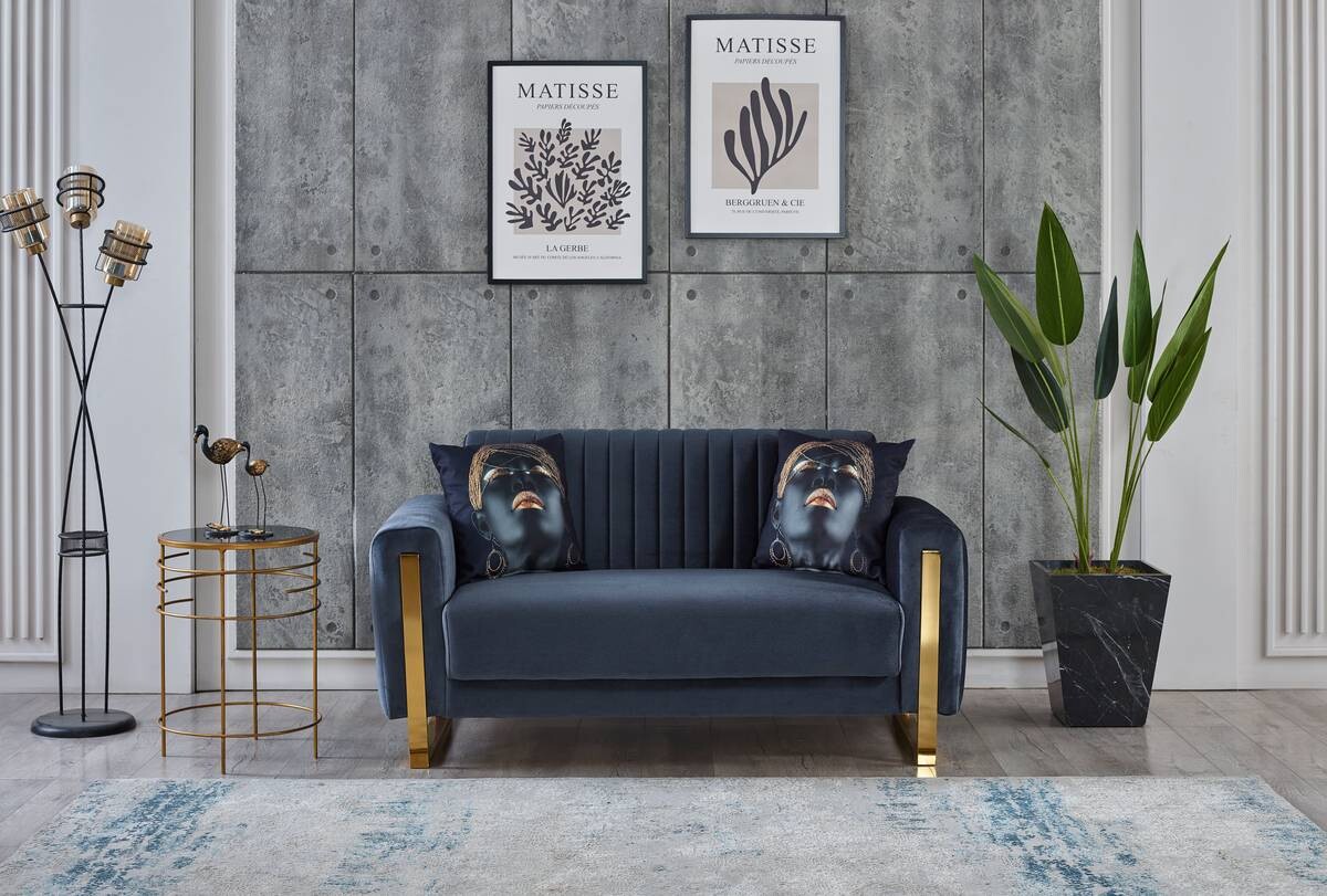 Sofa 3-2-1 Bogota anthrazit Microfaser