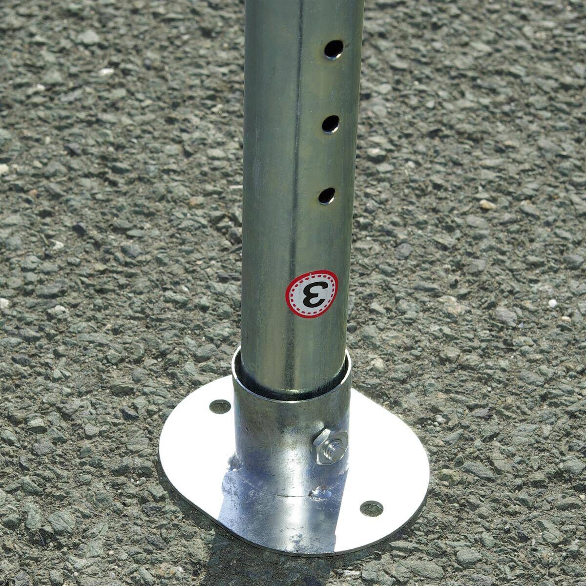 VCM Pavillon weiß Metall B/H/L: ca. 300x300x400 cm