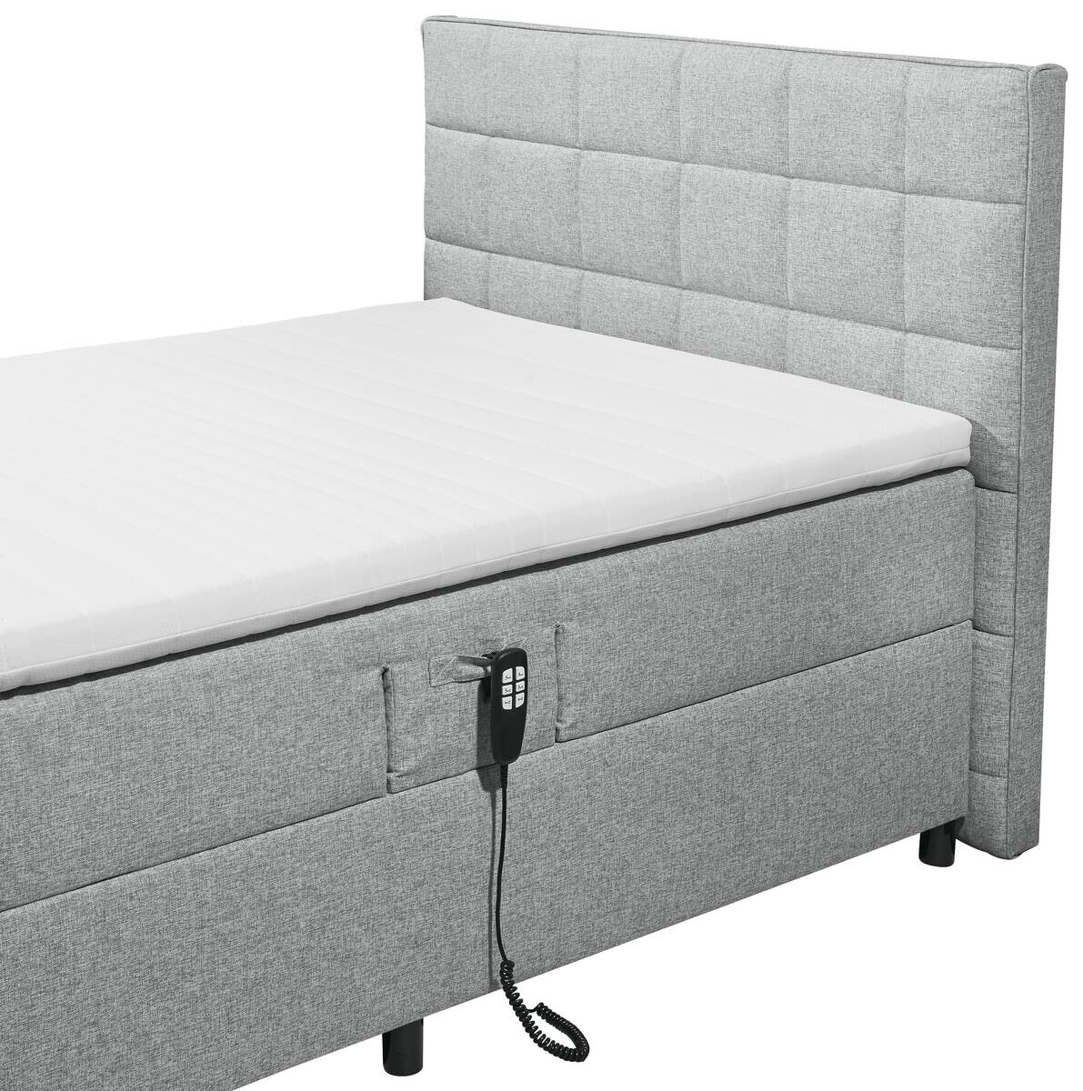 Boxbett Mariborsko silber Liegefläche B/L: ca. 120x200 cm